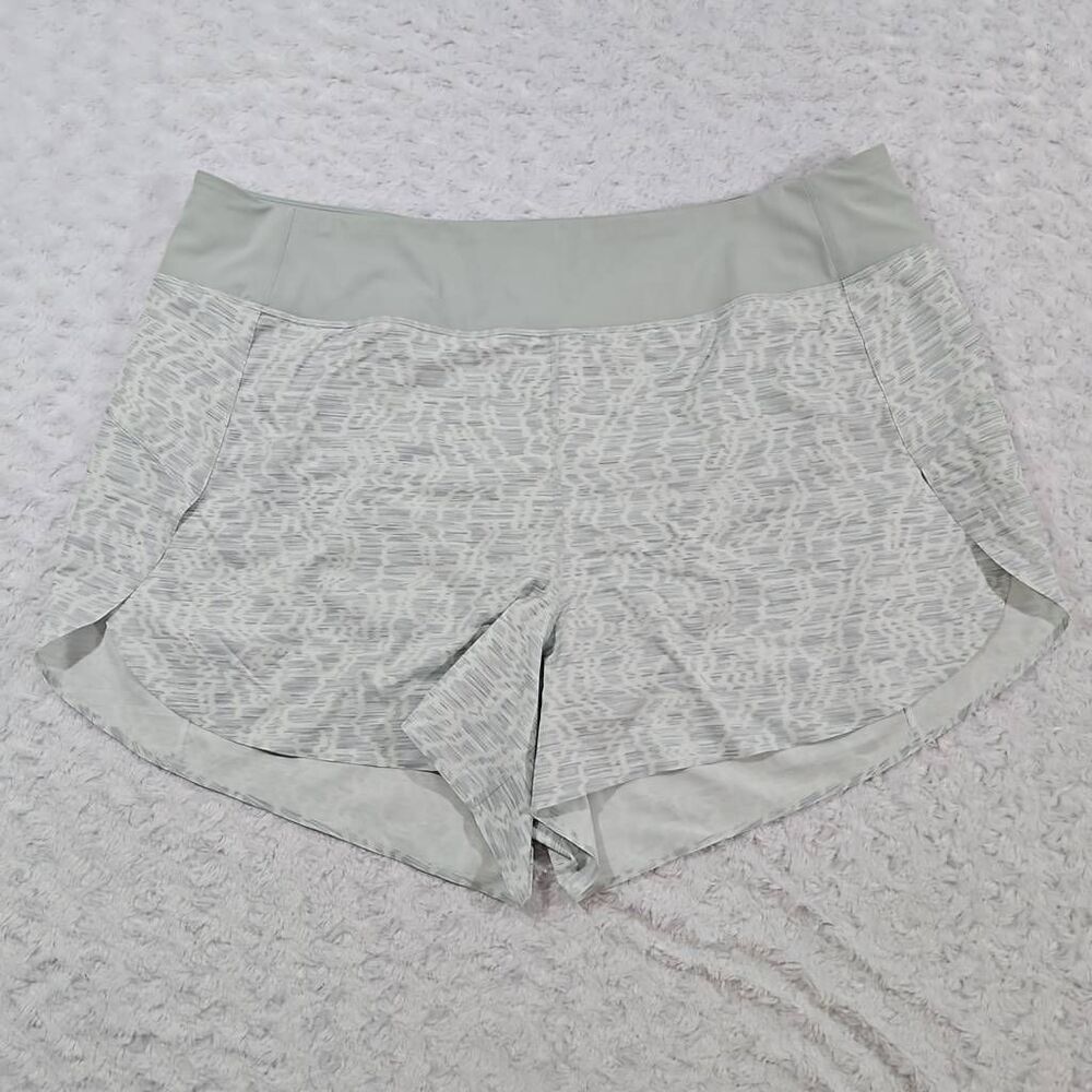 Athleta printed run with it short Workout Beach Run Gym Activewear Womens 3X